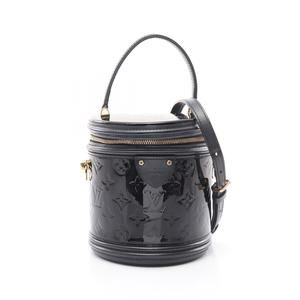 Louis Vuitton Cannes handbag leather vernis black
